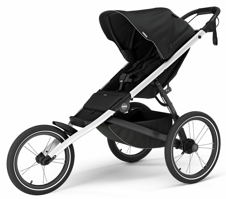 Thule Glide 3 er utstyrt med store 18-tommers bakhjul og et fast 16-tommers forhjul, som skal gi stabilitet, fart og smidig manøvrering på både asfalt, grus og terreng.
