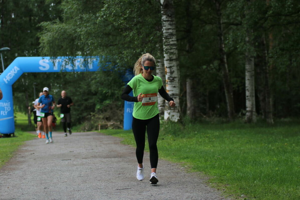Hanne Garberg rakk vel 56 km på 6 timer.