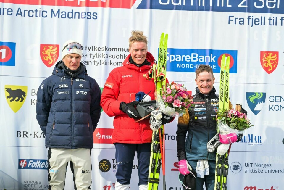 Magni Smedås og Marti Løwstrøm Nyenget vant Summit 2 Senja