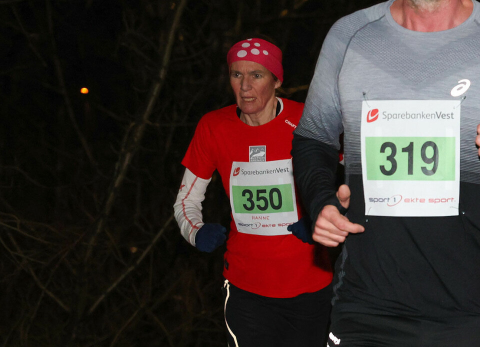 Hanne Liland blir nummer to blant kvinnene på 5 km.