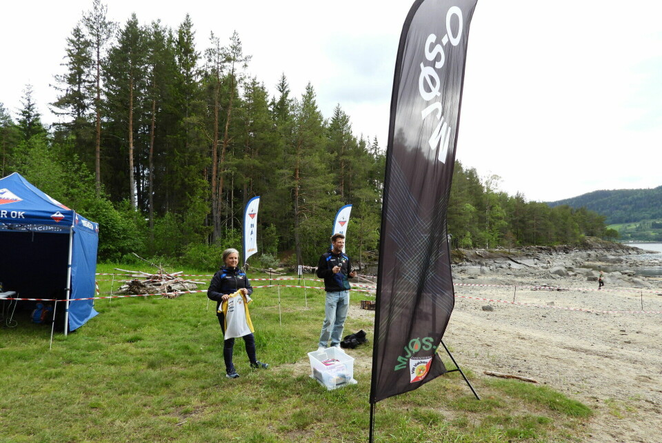 Trøyeutdeling før start