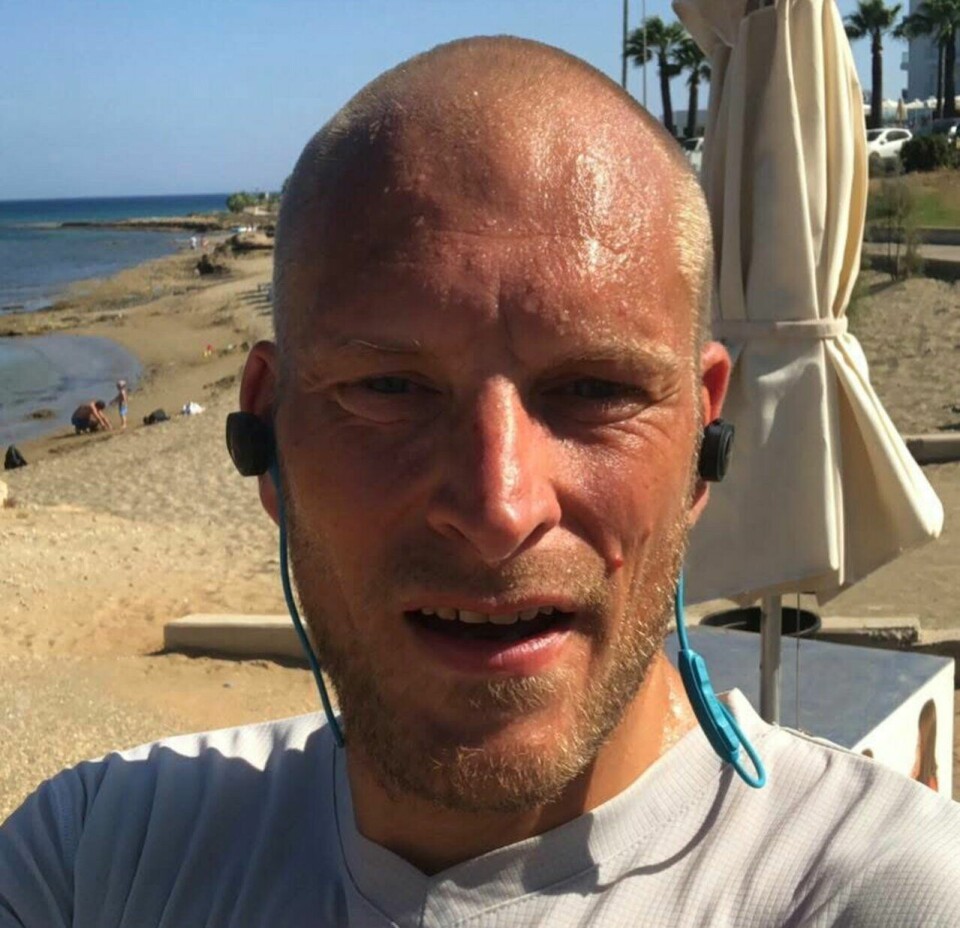 Trønder: Roy Erling Wara er egentlig Trønder, men bor nå i Hønefoss. Persen på maraton er på 2.57.41. (Foto: Privat) Roy Wara var Kondistrener i Mar de Pulpi, Spania, oktober 2025