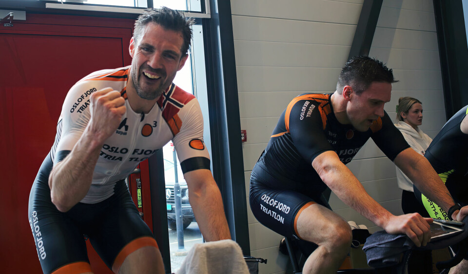 Jan Olav Solli og Morgan Hovden. (Foto: Erik Marki Bjorli)