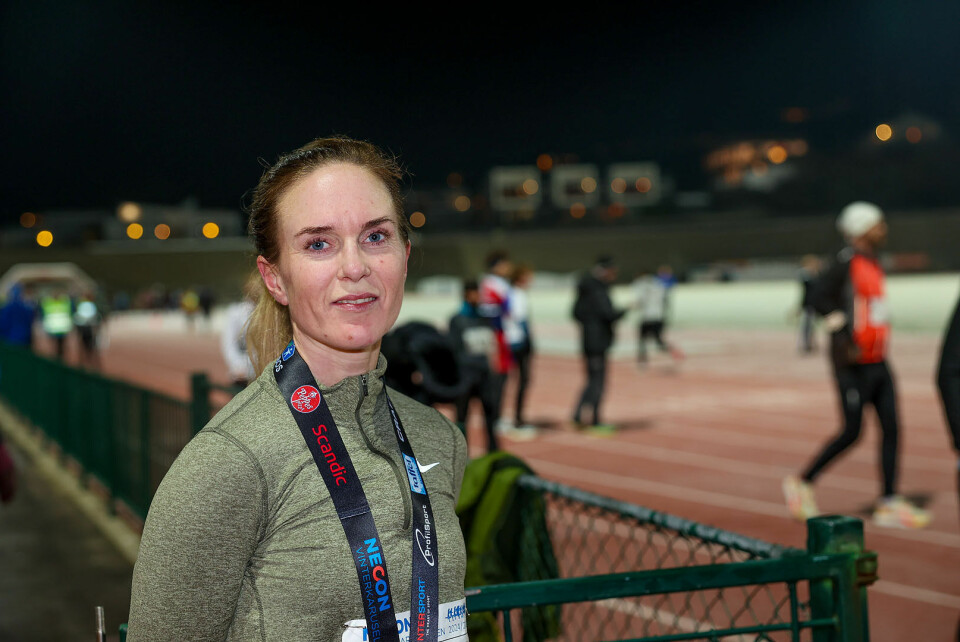 Silje Torsvik fra Stavanger og Spirit Friidrettsklubb benyttet jobbturen til Bergen til å vinne i Vinterkarusellen.