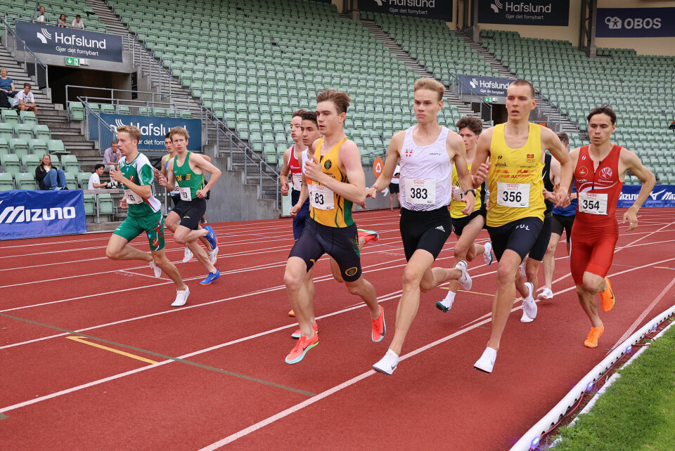 Herrefeltet er i gang. (Foto: Tom-Arild Hansen)