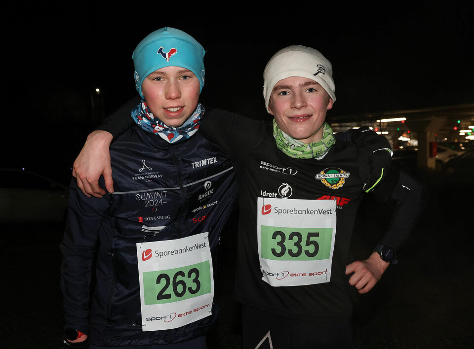 På 5 km ble det avgjort med en duell mellom Markus Galleberg og Even Veen Torkildsen.