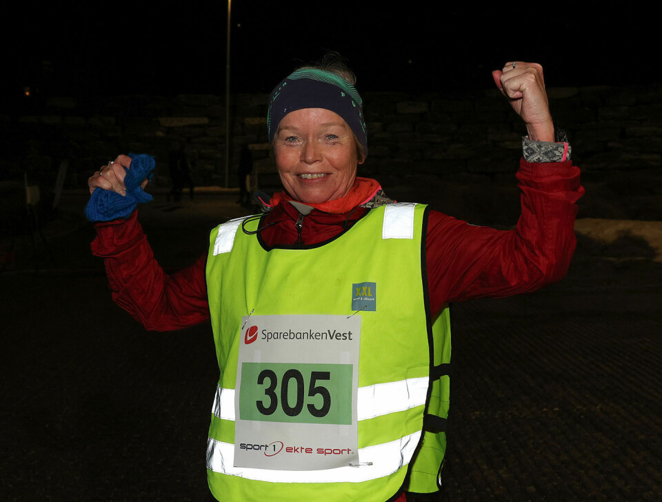 Tonje Fløystad er også en trofast deltaker i Åsane Løpskarusell. I dag kunne hun juble for en tredjeplass på 10 km.