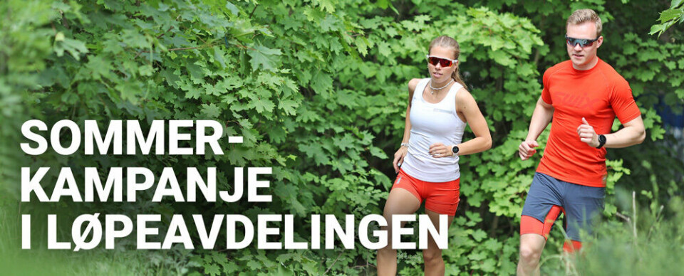 Sommerkampanje i løpeavdelingen
