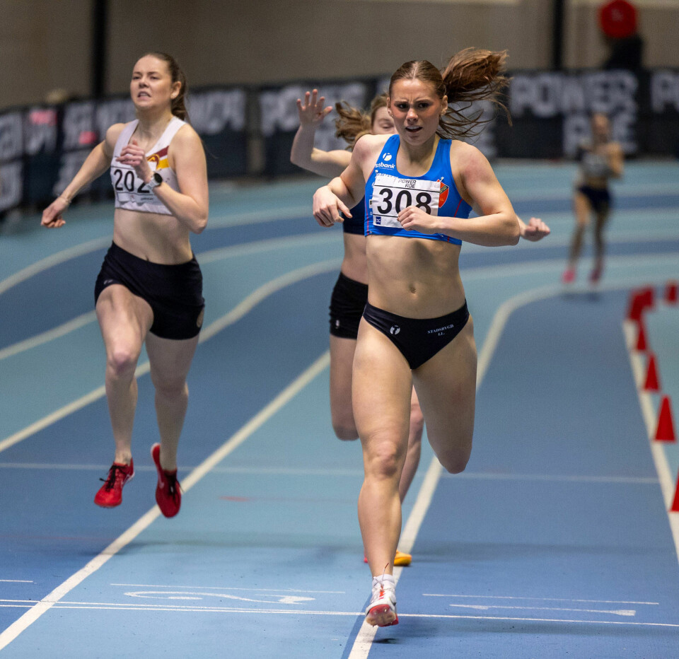 Mari Skraastad (308) ble nummer fire og Erle Musum Lyng (202) nummer fem. (Foto: Samuel Hafsahl)