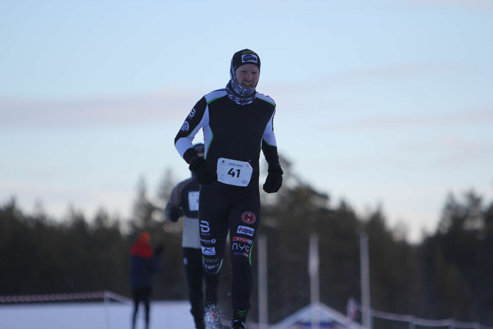 Tor Einar Hulløen fra Drammen blir best i åpen klasse. (Foto: Erik Marki Bjorli)