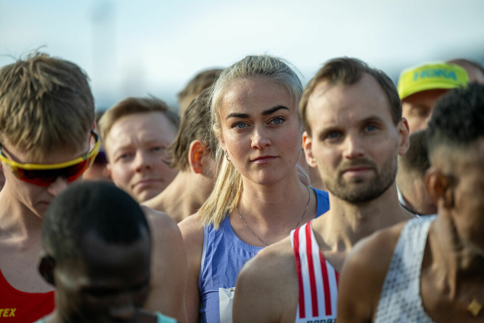 Amalie Sæten ble beste norske kvinne. Tiden 32:37 er ny pers.