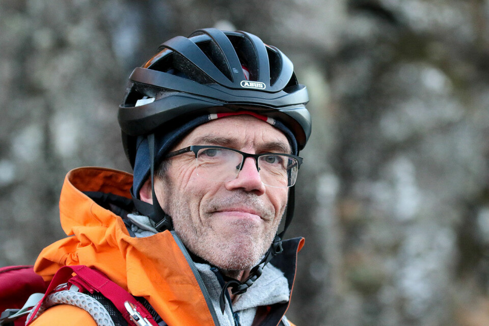 Leo Zijerveld er en av ildsjelene som har dradd i gang gruppen Turskøyting i Bergen. Leo Zijerveld_portrett.jpg