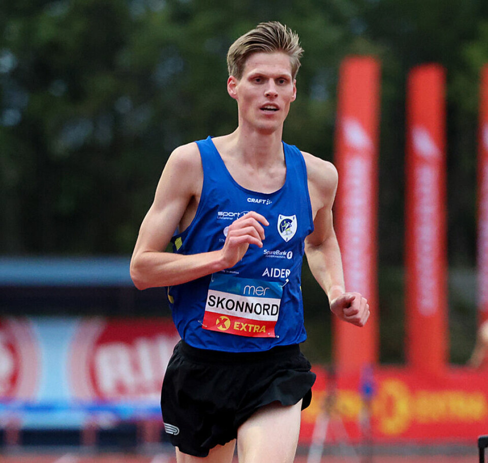 Kristoffer Petersen Skonnord sikret seg en NM-bronsemedalje.