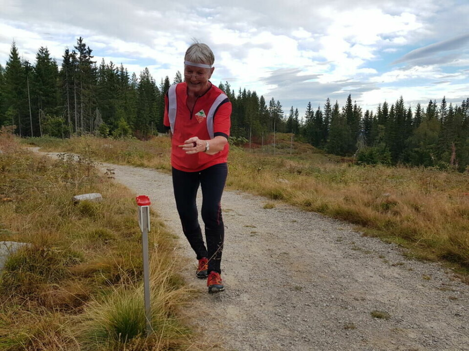 Randi Aas Fjæstad mot mål.