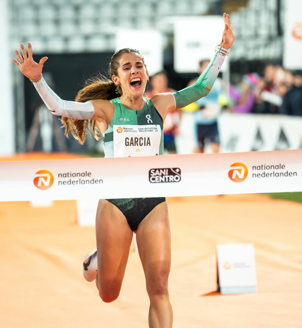Marta Garcia kunne virkelig slippe jubelen løs. (Foto: arrangøren)