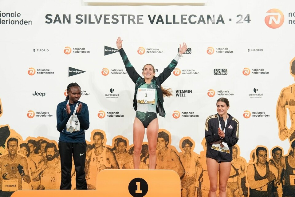 Marta Garcia vant foran Ruth Chepngetich og Agueda Marques. (Foto: arrangøren)