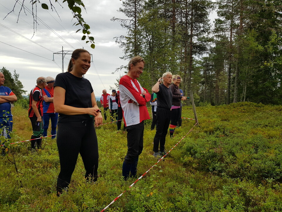 Ukas bedrifts-orienteringsløp på nytt kart på Gåsbu