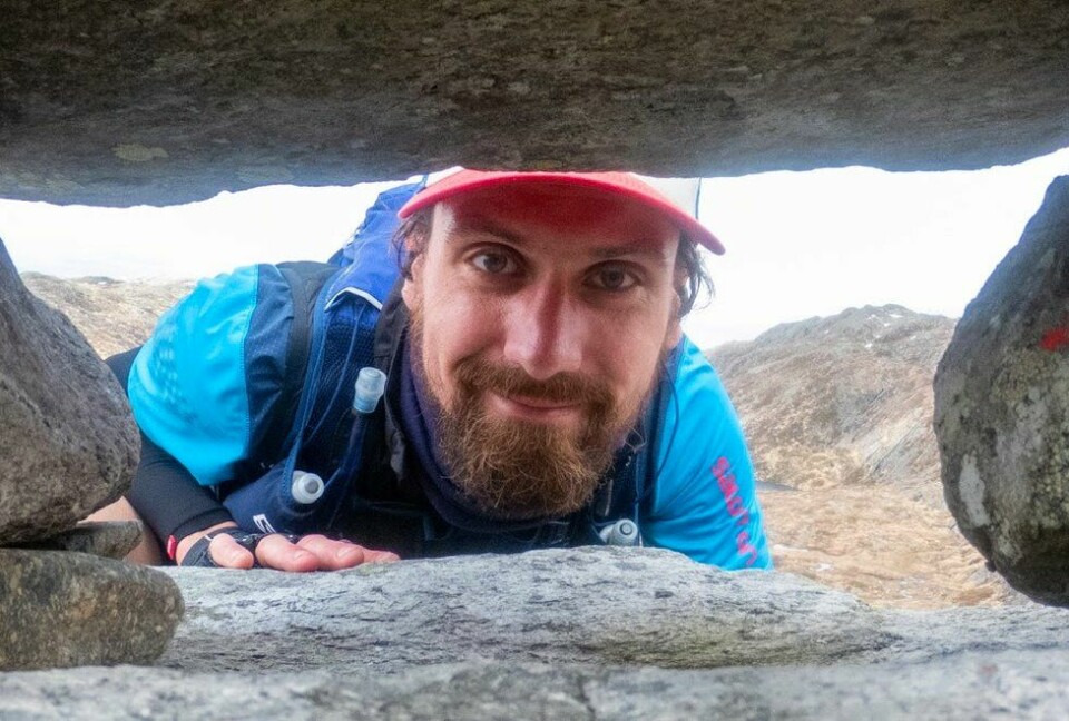 Karl Joachim Svendsen bruker gjerne tid på å ta bilder under løpeturene sine. (Foto: Karl Joachim Svendsen) Karl Joachim Svendsen