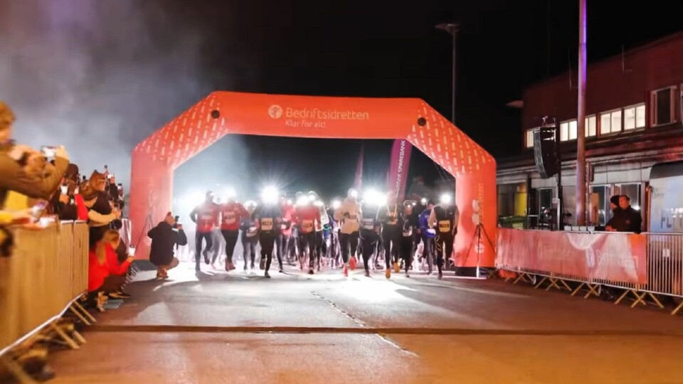Begge fellestartene hadde over 650 deltakere tirsag. (Foto: Arrangøren)