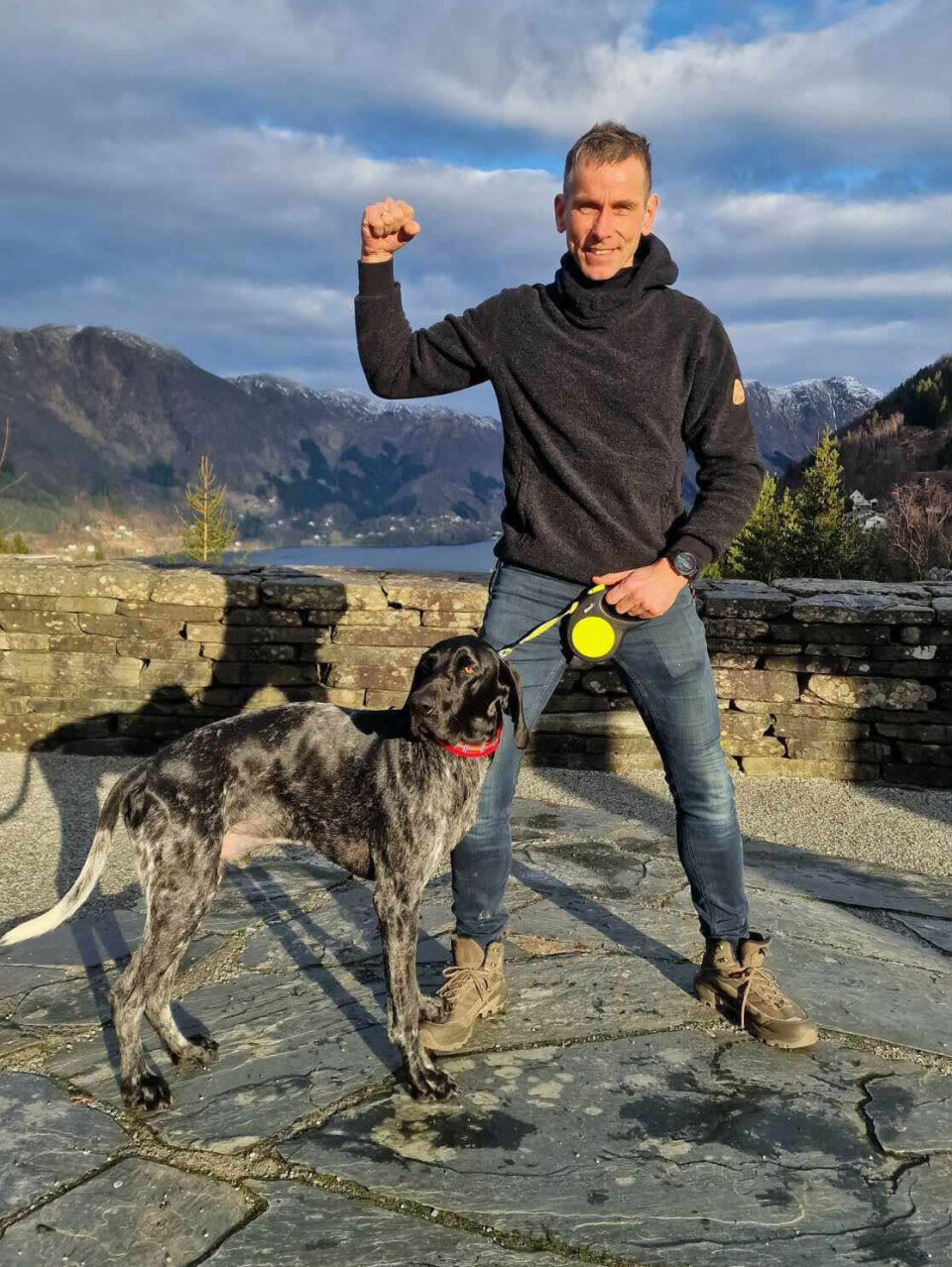 Klas Færøvik er klar for å delta i sitt første VM i hundekjøring.