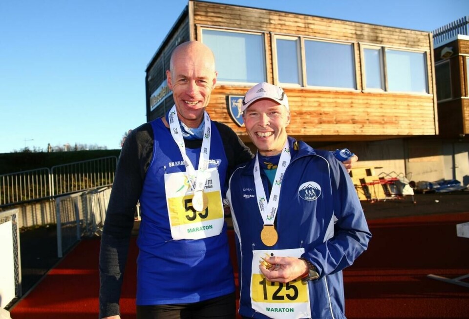 Vintermaraton2018 - Sterke SK Kraft-løpere - Dag Bern og Morten D Karlsen (1280x869)