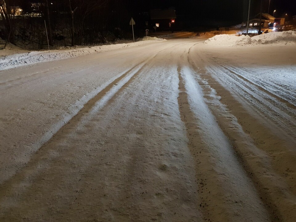 Fint føre for 62 i det fjerde løpet i Snøkuten
