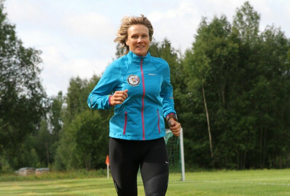 Hilde Johansen, initiativtager til Kondistreninga Hønefoss (Foto: Marianne Røhme) Hilde Johansen