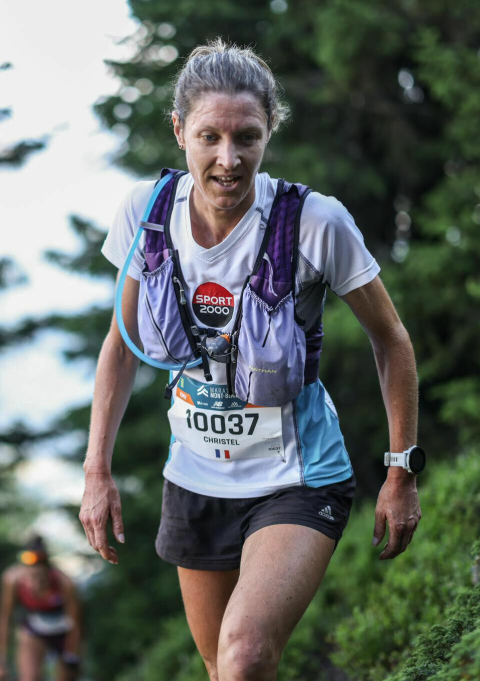 Christel Dewalle var raskest av kvinnene. (Foto: David Gonthier)