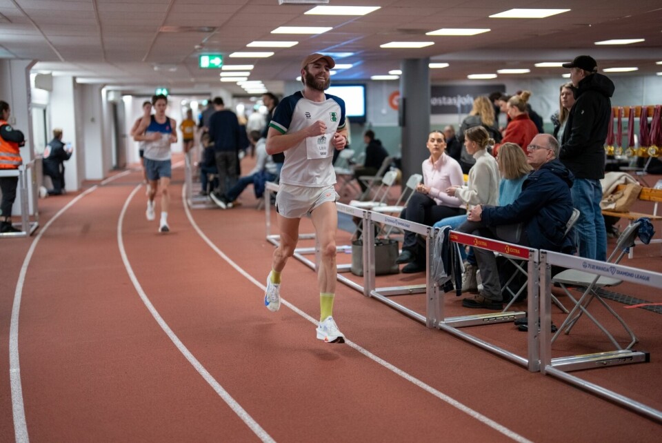 Lars Laulo synes det var tøft, men han vant. (Foto: Samuel Hafsahl)