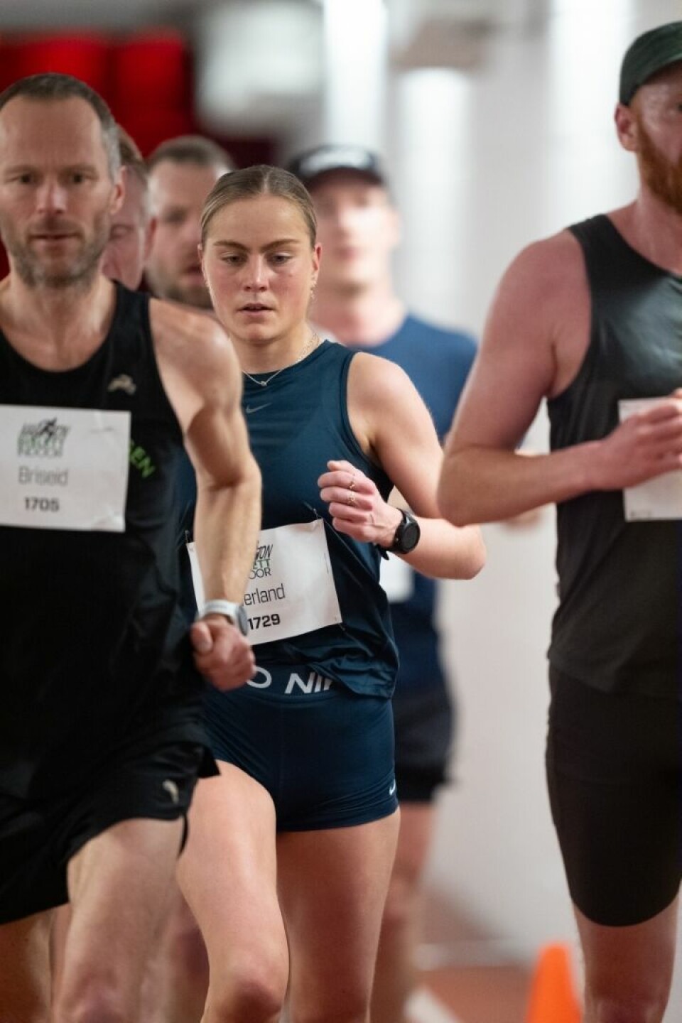 Ingrid Syltern Nerland ble best av kvinnene på 10 kilometer elite. (Foto: Samuel Hafsahl)