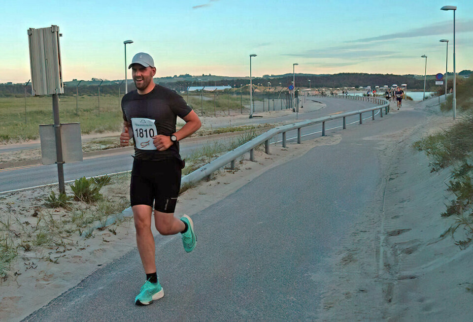 Eric Ekholt er klar for Valencia maraton.(Foto: Privat) Eric Ekholt er klar for Valencia maraton.(Foto: Privat)