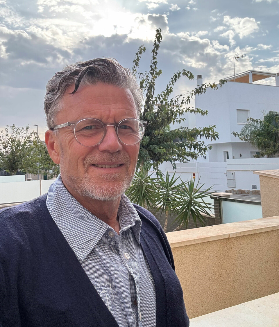 På plass i Valencia. (Foto: Privat)