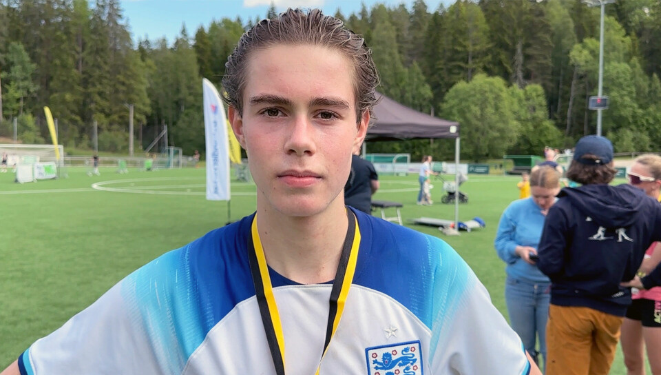 Ung vinner, John Melhus Havre. (Foto: Tom-Arild Hansen)
