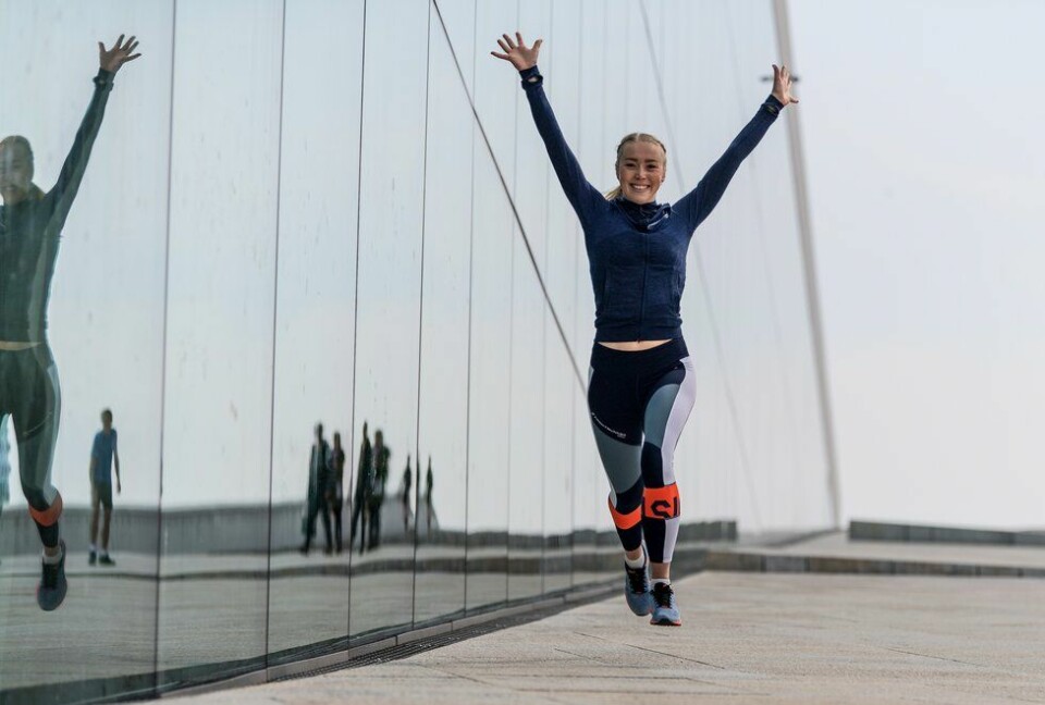 Glad: Veronica Undseth er svært lettet over endelig å være skadefri. Foto: Andy Astfalck/Asics Veronica Undseth