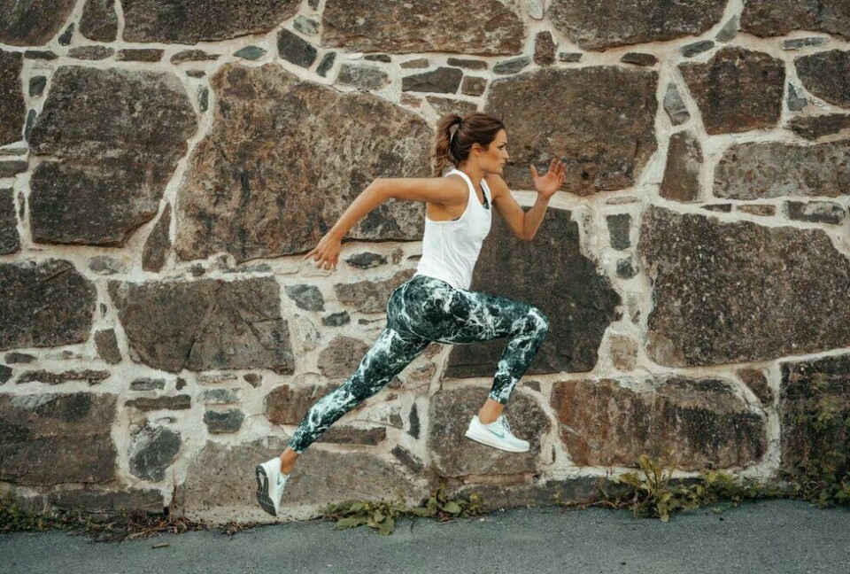 Sprinter: Christina Vukicevic Demidov er vant til å trene mot korte distanser. Nå vil hun se hva hun klarer på lengre. (Foto: Lotte Tuftin) Christina Vukicevic Demidov
