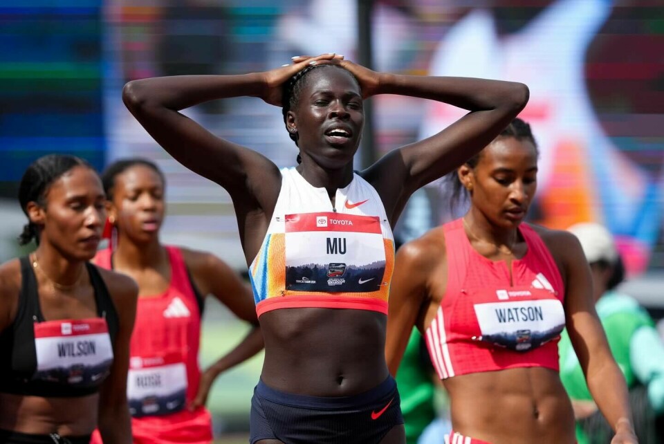 Athing Mu er både verdensmester og olympisk mester på 800 m, og hun har så god pers som 1.54,97. Men de siste par åra har 23-åringen slitt med å komme i form, og i USA-mesterskapet sist helg røk hun ut allerede i semifinalen. (Foto: US Track & Field)