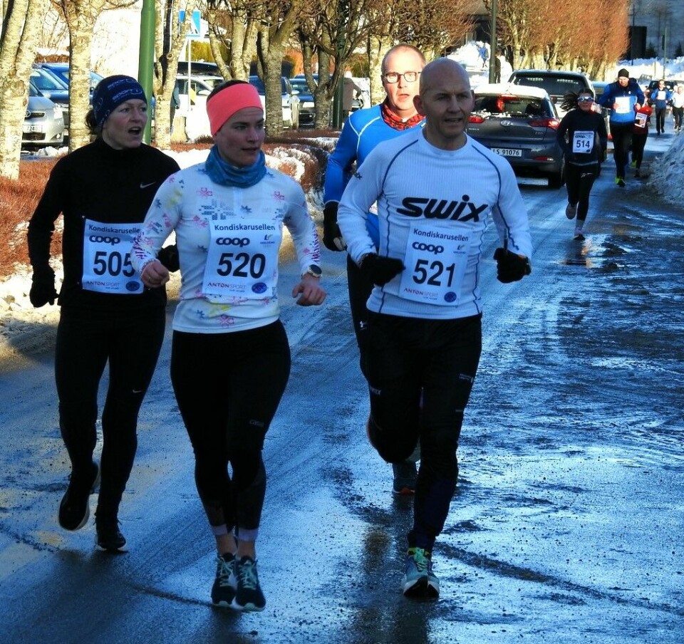 Vinterkarusellen og Kondiskarusellen med felles 2. løp i Kristiansand