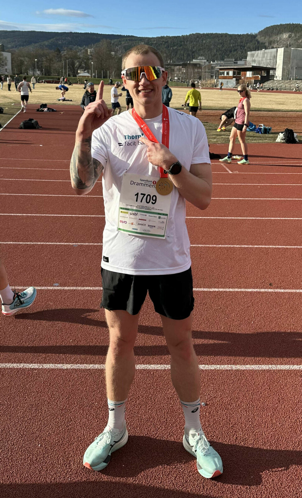 Nå har Martin Biseth satt seg som mål å løpe maraton under 3 timer. (Foto: Christian Glenne)