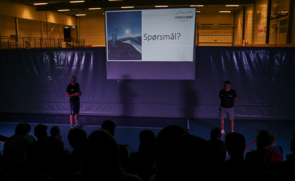 Spørsmål ? Lite behov for det etter som vanlig et veldig godt info/løpermøte. Foto: Martin Hauge-Nilsen. Loparmote_foto Martin Hauge-Nilsen.jpg
