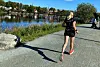 Anne Woldmo løper Trondheim Maraton og Kondistreninga Trondheim stilte opp og støttet