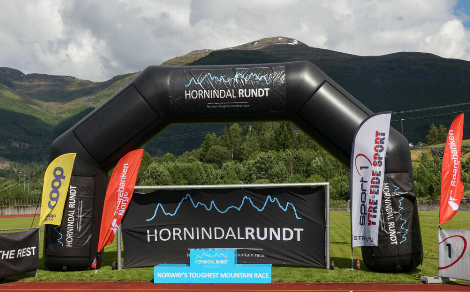 Tom pall på 75 km. Men Høgenibba med sine 1191 moh i sola bak. Foto: Martin Hauge-Nilsen. Tom pall Foto Martin Hauge-Nilsen.jpg