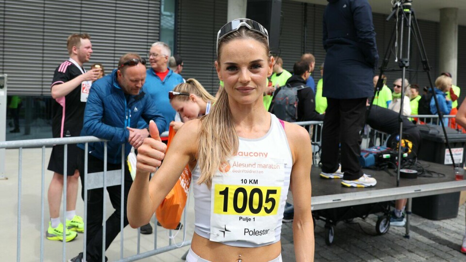 Live Solheimdal satte pers på 3000 meter. Her fra Ålesund maraton tidligere i sommer. (Foto: Marianne Røhme) Live Solheimdal satte pers på 3000 meter. Her fra Ålesund maraton tidligere i sommer. (Foto: Marianne Røhme)