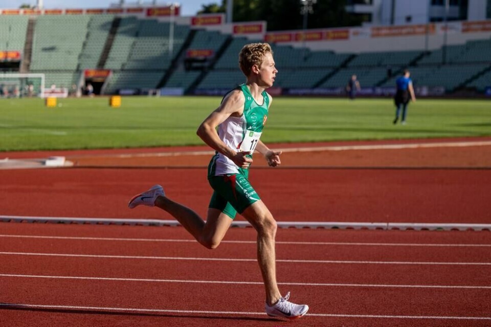 Håkon Moe Berg, her fra Boysen Memorial 2024. (Foto: Samuel Hafsahl)