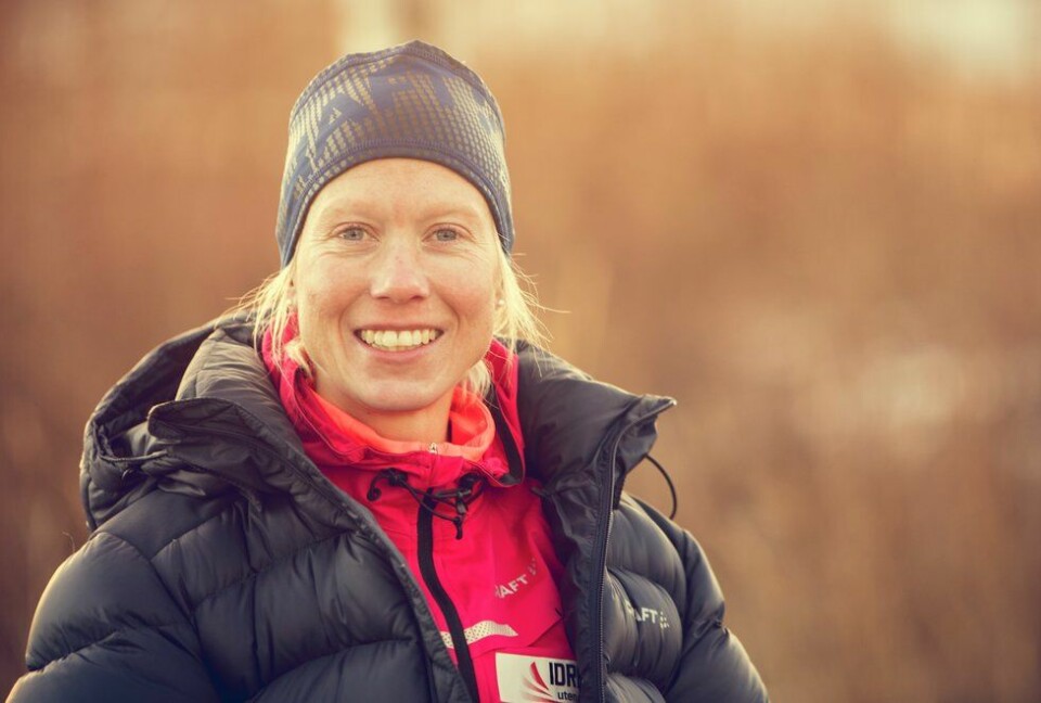 Marthe Katrine Myhre er glad hun kombinerer løpe- og langrennstrening så godt som hun gjør. (Foto: Bård Gundersen) Marthe Katrine Myhre