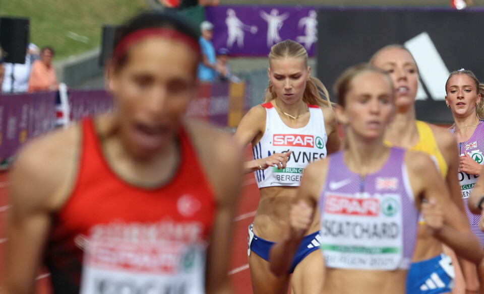Anne Gine Løvnes løp inn til 9. plass som eneste norske løper i finalen. (Foto: Arne Dag Myking)