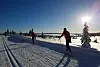 Skitur i kulde ved Pellestova på Hafjell
