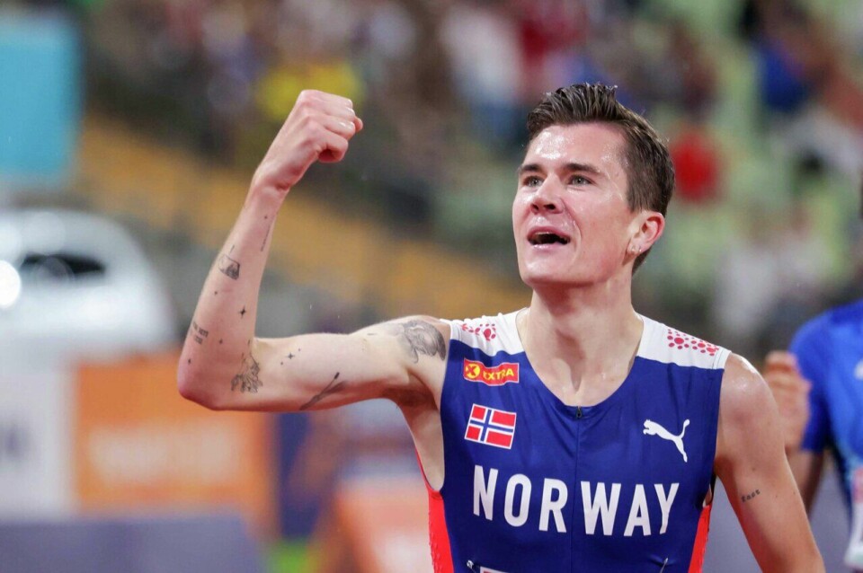 Jakob Ingebrigtsen gjorde igjen. her fra EM i Munchen i 2022. (Foto: Arne Dag Myking) Jakob Ingebrigtsen gjorde igjen. her fra EM i Munchen i 2022. (Foto: Arne Dag Myking)