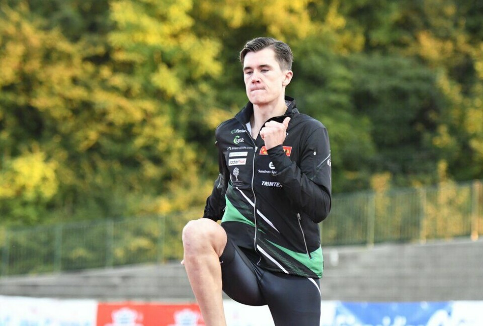 Her fra NM friidrett 2020 i Bergen. (Foto: Bjørn Johannesen) NM friidrett 2020 Bergen - Jakob Ingebrigtsen