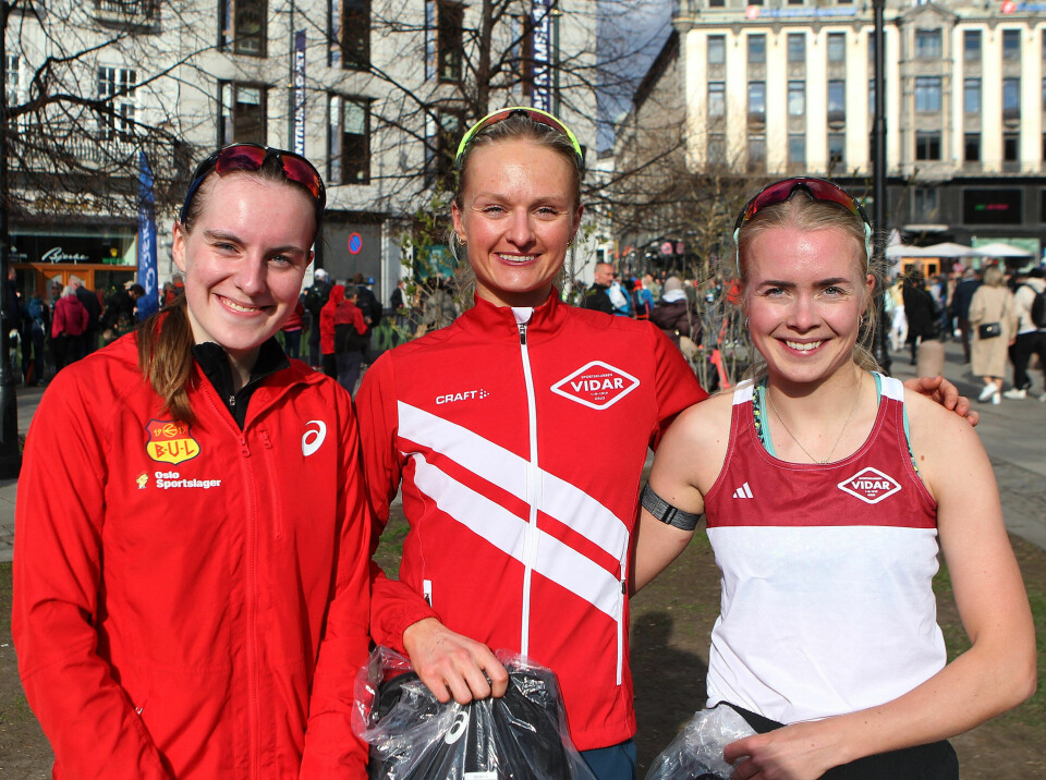 SK Vidar på topp på 5 km i Sentrumsløpet