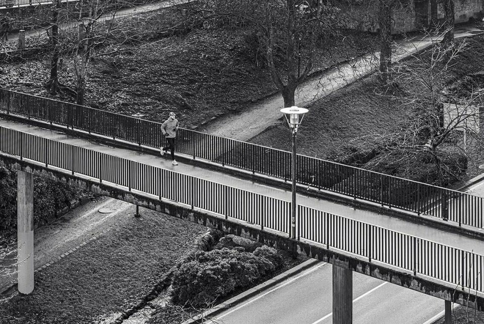 Svein V. Nielsen var godt i rute før Egersund Halvmaraton. (Foto: Fredrik Nærland) Svein V. Nielsen var godt i rute før Egersund Halvmaraton. (Foto: Fredrik Nærland)